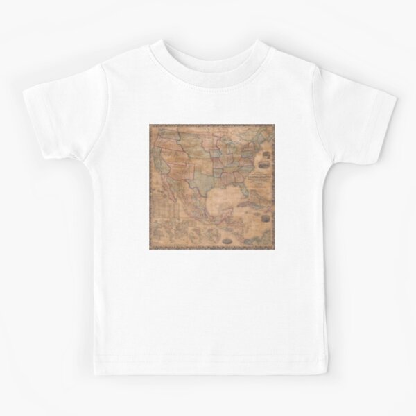 Item preview, Vintage American Mexian Map designed and sold by 4Craig.