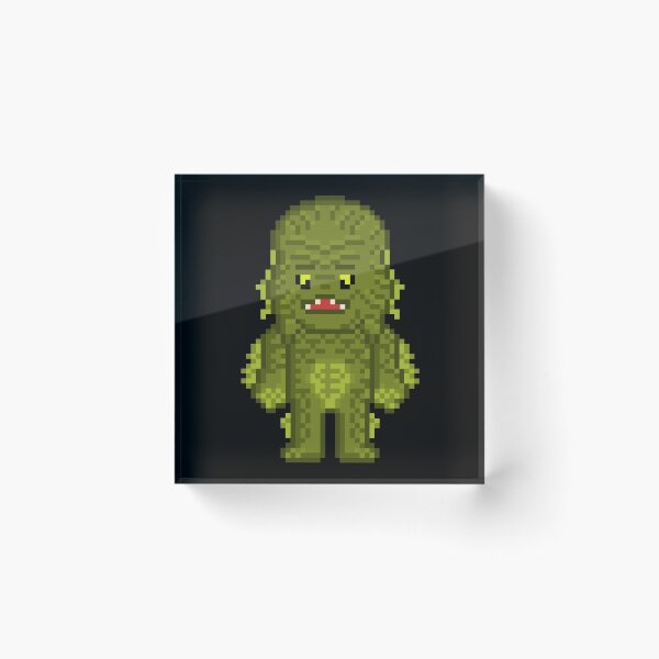 Item preview, Pixel Monster Lagoon Creature designed and sold by gkillerb.