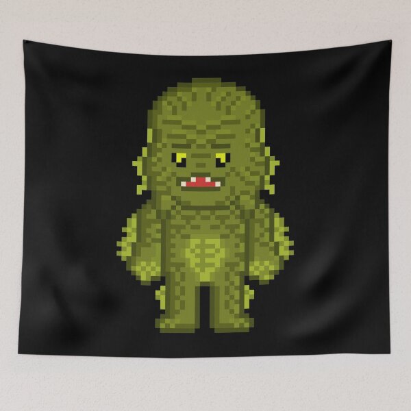 Item preview, Pixel Monster Lagoon Creature designed and sold by gkillerb.