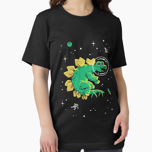 Item preview, Stegosaurus In Space T-Shirt - Cool Dinosaur Tee designed and sold by dinosareforever.