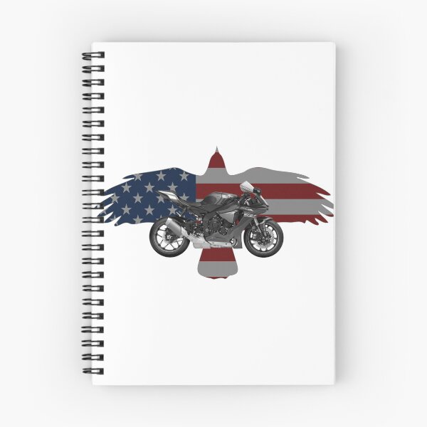 Item preview, R1 Raven American Flag designed and sold by MotoringZen.