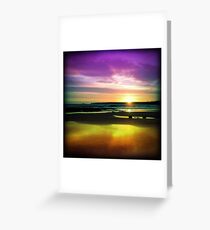 Colourful Reflection Greeting Card