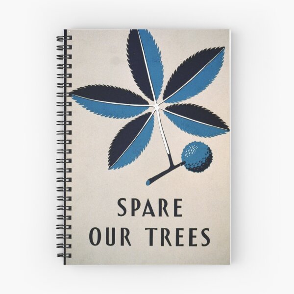 Item preview, Spare our Trees, Works Progress Administration designed and sold by PromoteProgress.