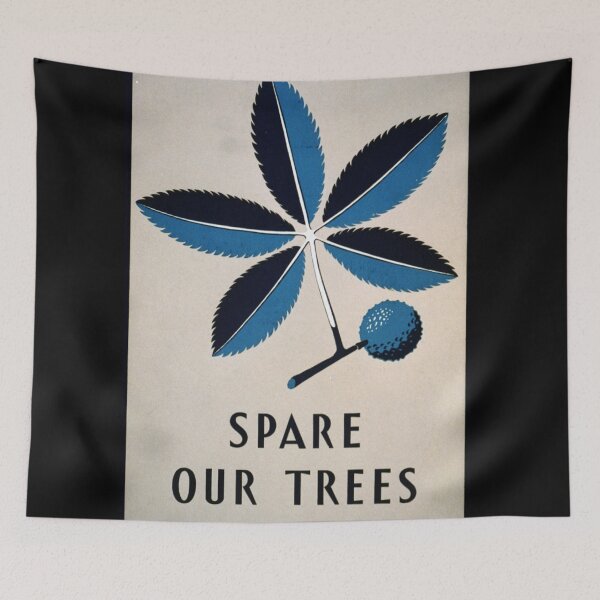 Item preview, Spare our Trees, Works Progress Administration designed and sold by PromoteProgress.