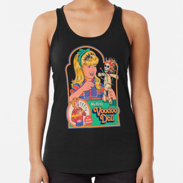 My First Voodoo Doll Racerback Tank Top