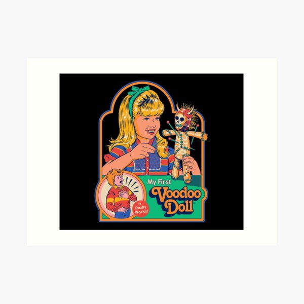 My First Voodoo Doll Art Print