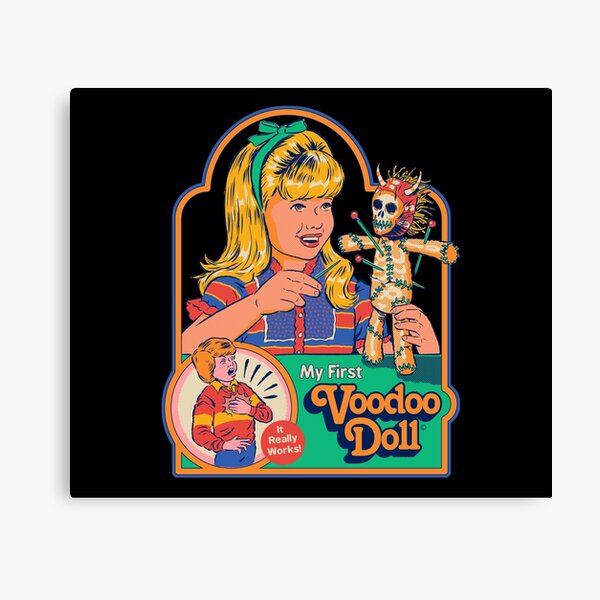 My First Voodoo Doll Canvas Print