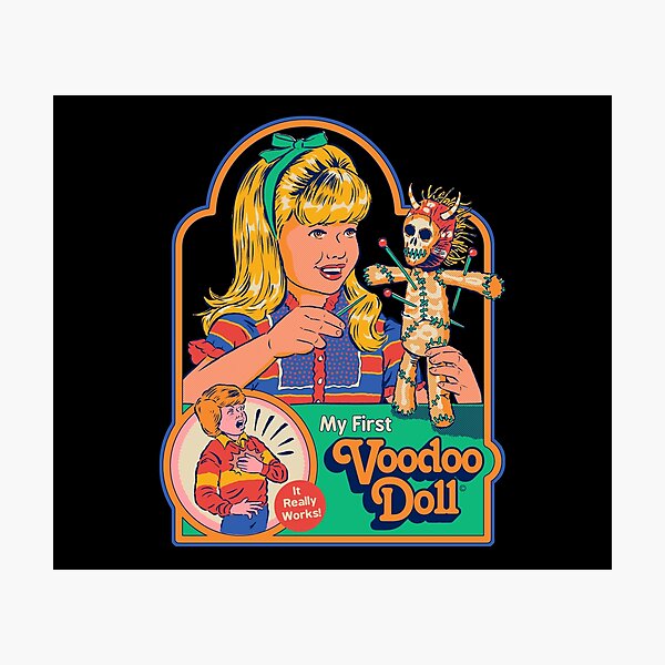My First Voodoo Doll Photographic Print