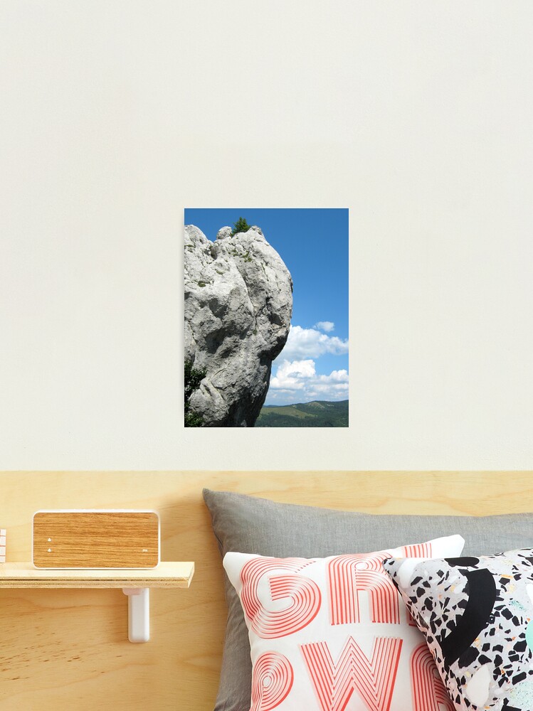 Thumbnail 2 of 3, Photographic Print, STONE ANGEL PROTECTING THE VALLEY designed and sold by TatianaMichaela.