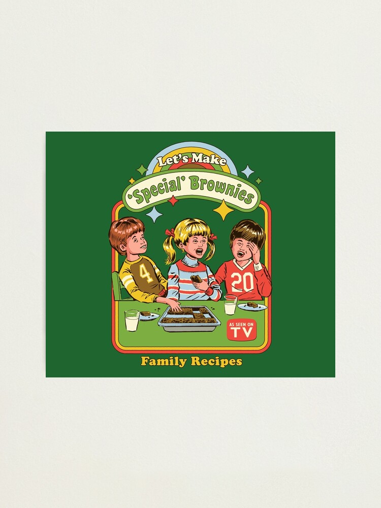 Alternate view of Let's Make Brownies Photographic Print