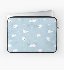 Baby-Siegel-Muster Laptoptasche