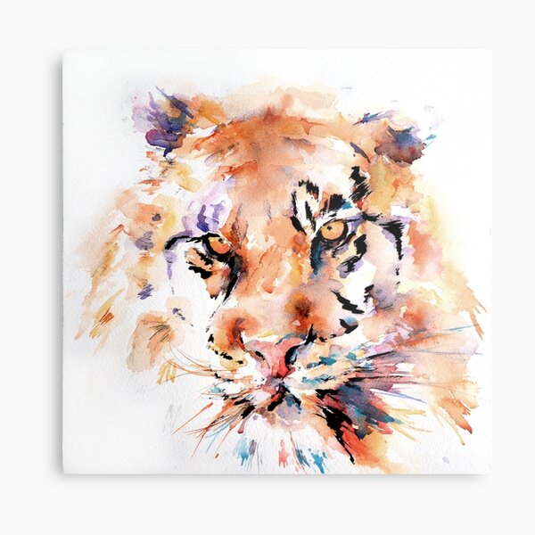 Panthera Tiger I Metal Print