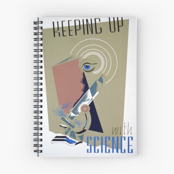 Item preview, Keeping up with Science, Works Progress Administration designed and sold by PromoteProgress.