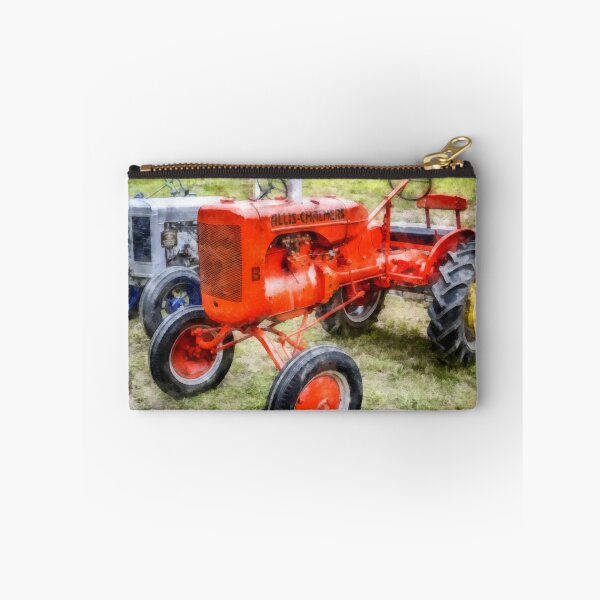 Item preview, Vintage Allis-Chalmers Tractor Watercolor designed and sold by peanutroaster.