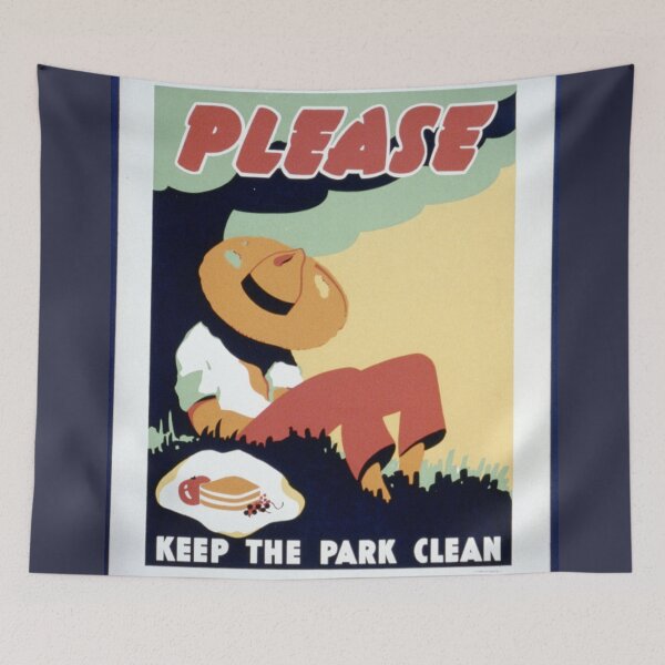 Item preview, Please Keep the Park Clean designed and sold by PromoteProgress.