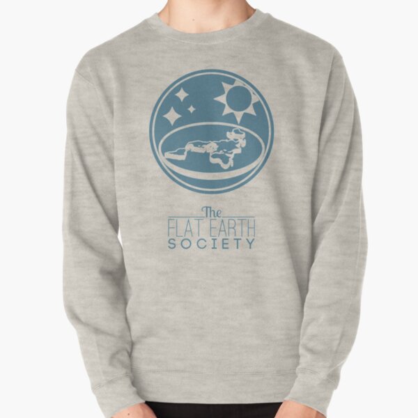 flat earth club hoodie