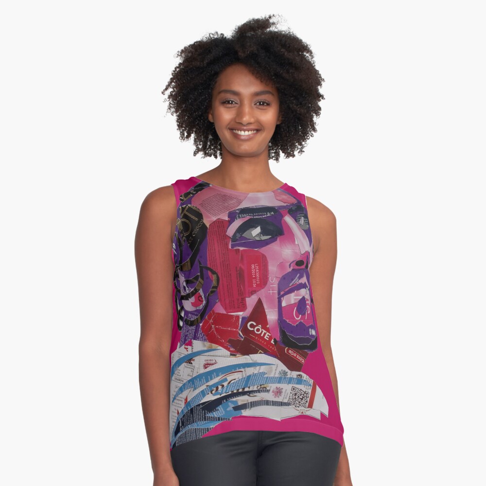 Item preview, Sleeveless Top designed and sold by Packeredo.