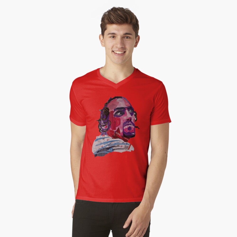 Item preview, V-Neck T-Shirt designed and sold by Packeredo.