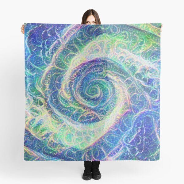 Vortex dragon #DeepDream B Scarf