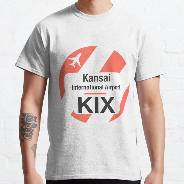  Vintage Osaka KIX Airport Code Retro Travel Day Japan T-Shirt :  Clothing, Shoes & Jewelry