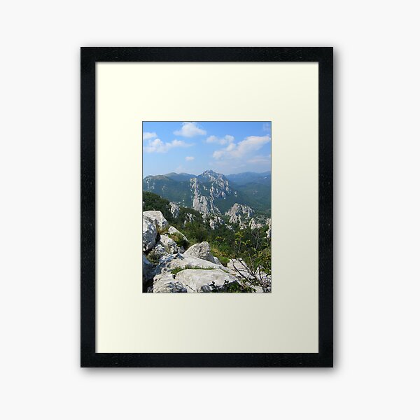 WHERE IMMORTALS RESIDE Framed Art Print
