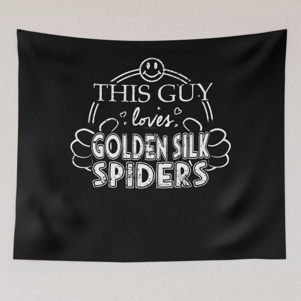 Item preview, Guy Loves Golden Silk Spiders Pet Spider Shirt designed and sold by shoppzee.