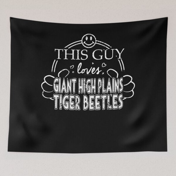 Item preview, Guy Loves Giant High Plains Tiger Beetles Insect Shirt designed and sold by shoppzee.