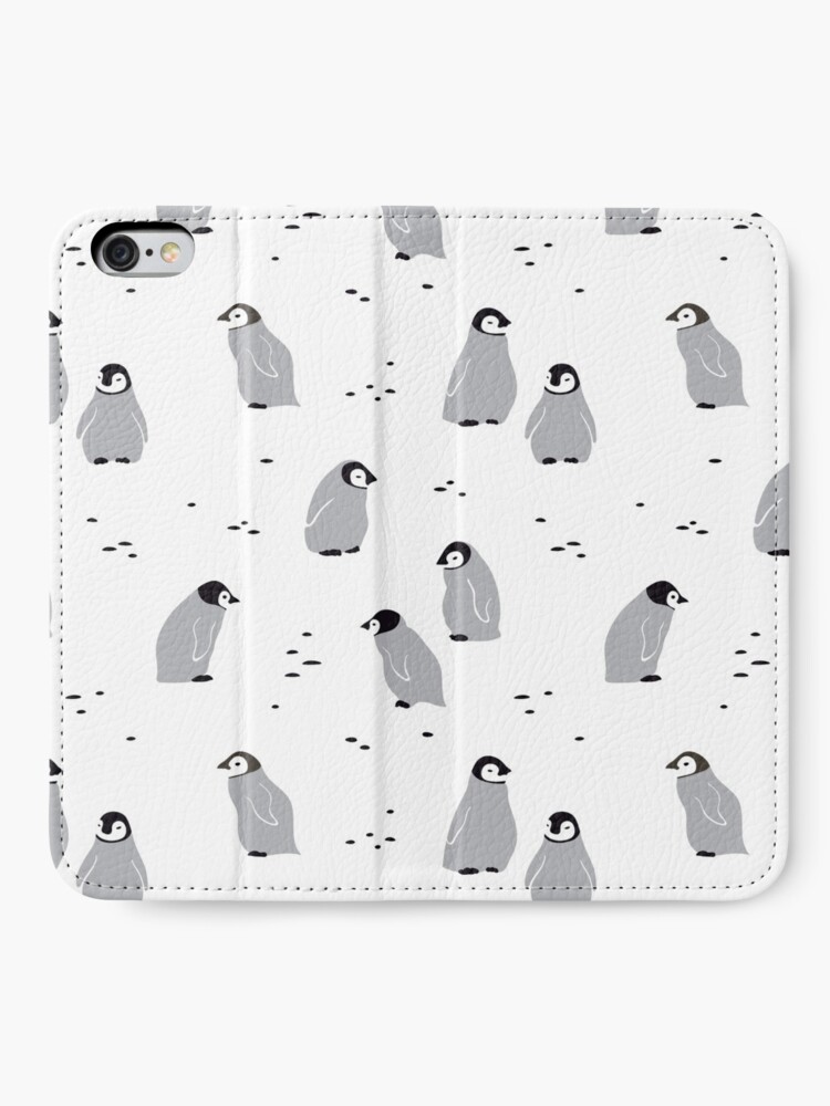 Alternate view of Baby Emperor penguin Chicks iPhone Wallet