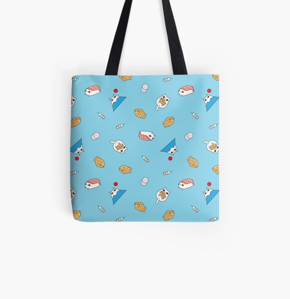 Unique Gift Chef Cat Tote bag Printed Bag Colourful