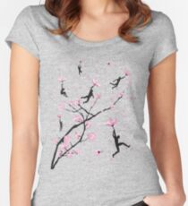 Blossom Flight Women's Fitted Scoop T-Shirt