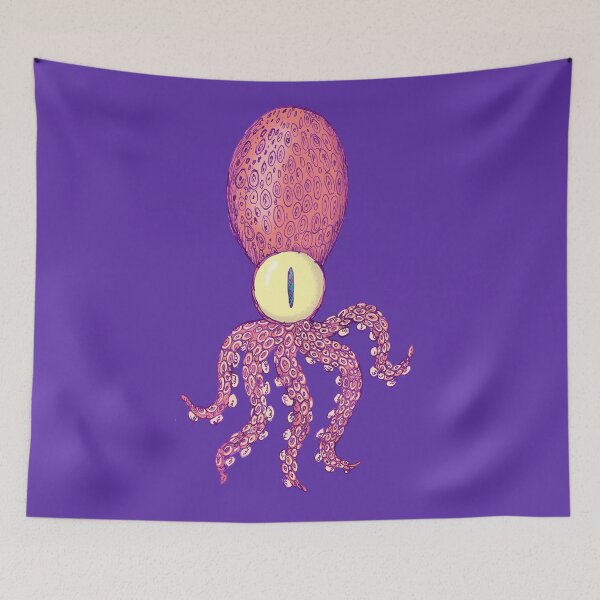 Item preview, Octopus with big eye designed and sold by duxpavlic.