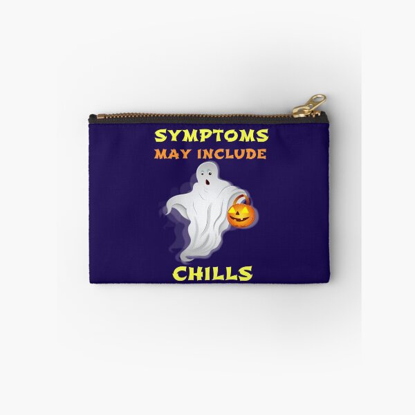 Item preview, Symptoms May Include Chills Halloween Ghost Boo Gift designed and sold by Klimentina.