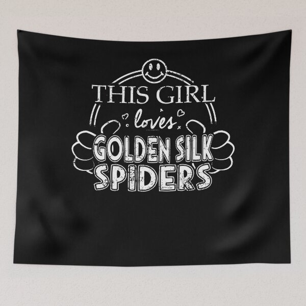 Item preview, Girl Loves Golden Silk Spiders Pet Spider Araneae designed and sold by shoppzee.