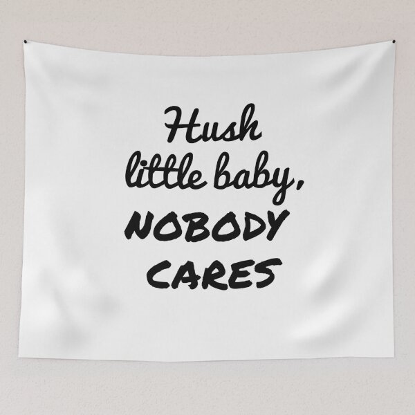 Item preview, Who Cares Funny Quote designed and sold by storms98.