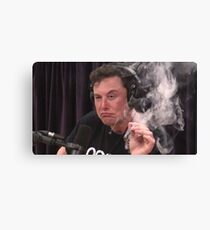 Elon Musk Blunt Meme Canvas Print