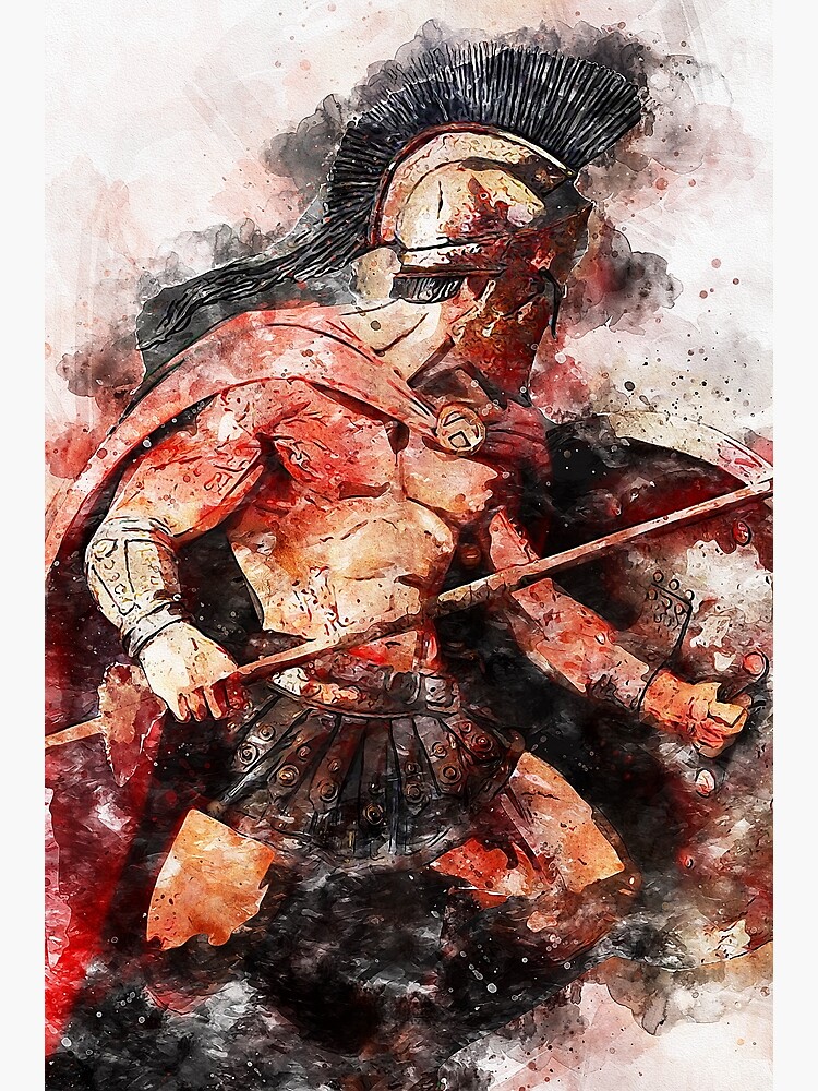 Discover Spartan Hoplite Canvas