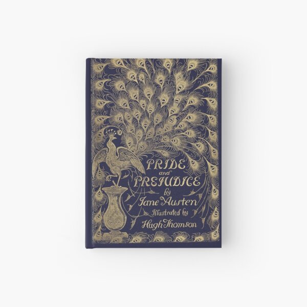 Pride and Prejudice Jane Austen First Edition Book Cover Hardcover Journal