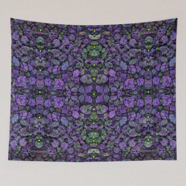 Item preview, Purple Lava Rocks with Alien Green Orbs designed and sold by DigitalCrafts.