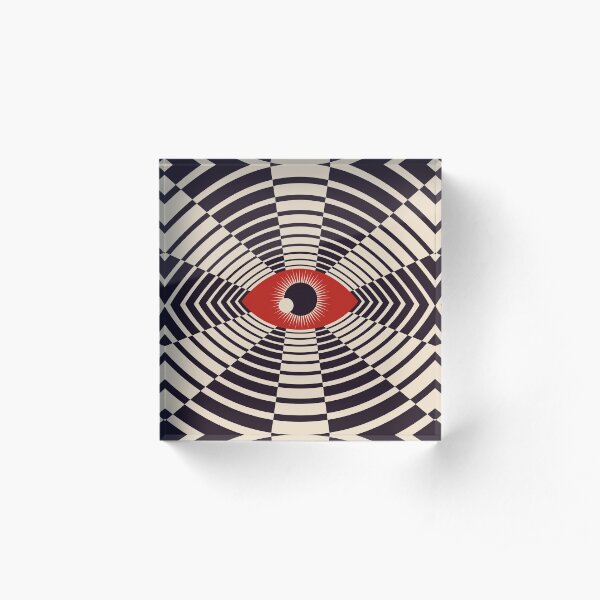 The All Gawking Eye Acrylic Block