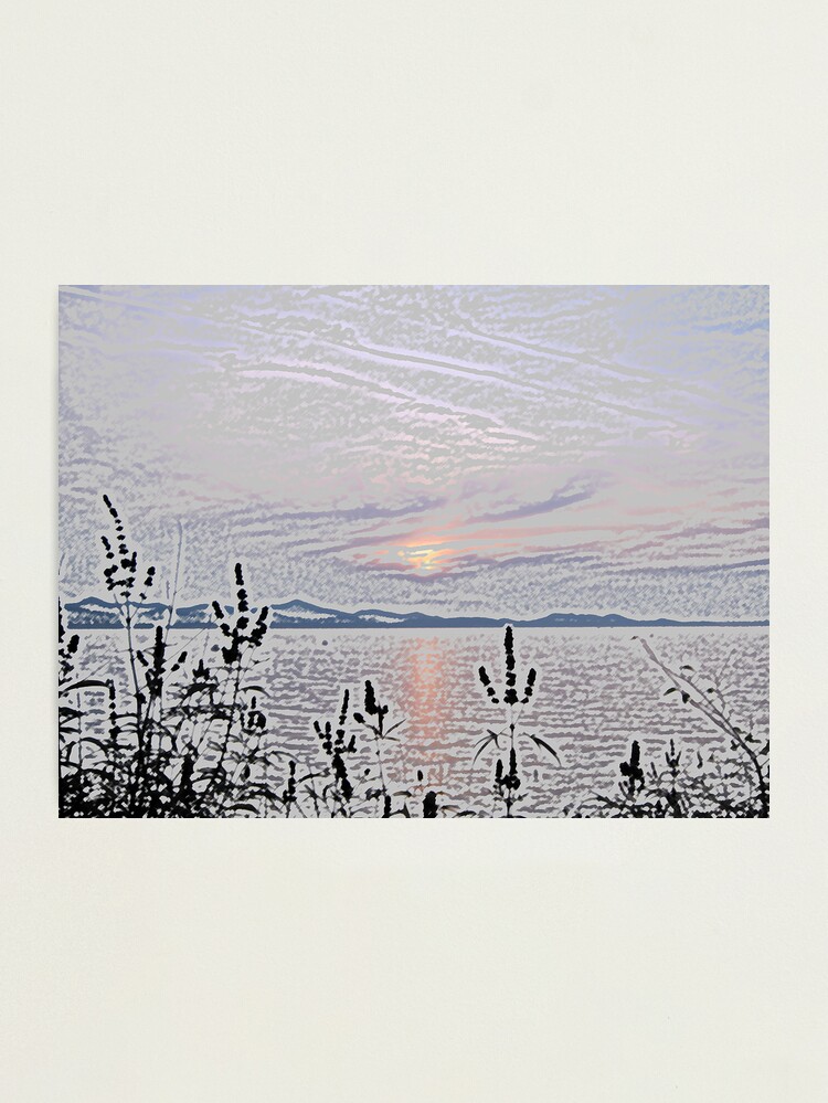 Thumbnail 1 of 3, Photographic Print, Sunset meditations designed and sold by TatianaMichaela.
