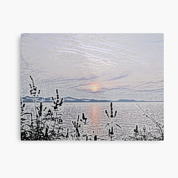 Sunset meditations Metal Print