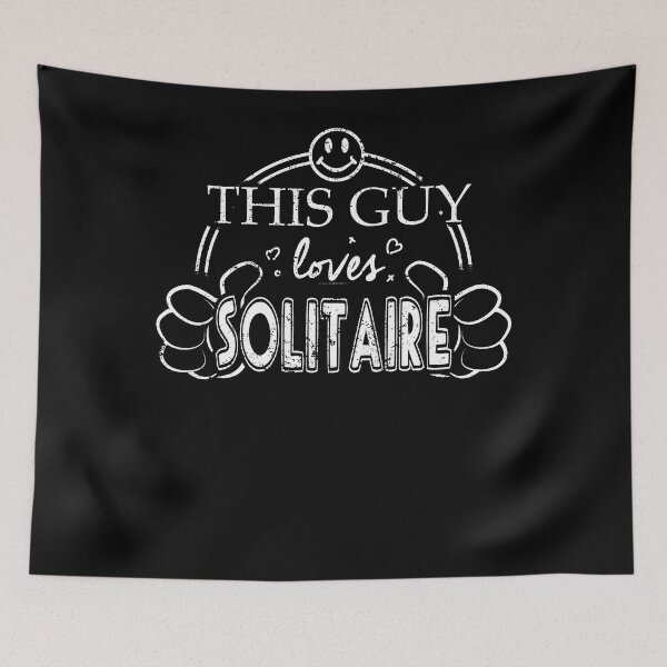 Item preview, Guy Loves Solitaire designed and sold by shoppzee.