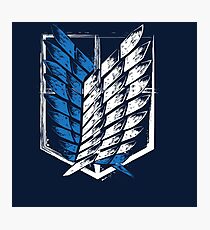 Attack On Titan Logo Photographic Print