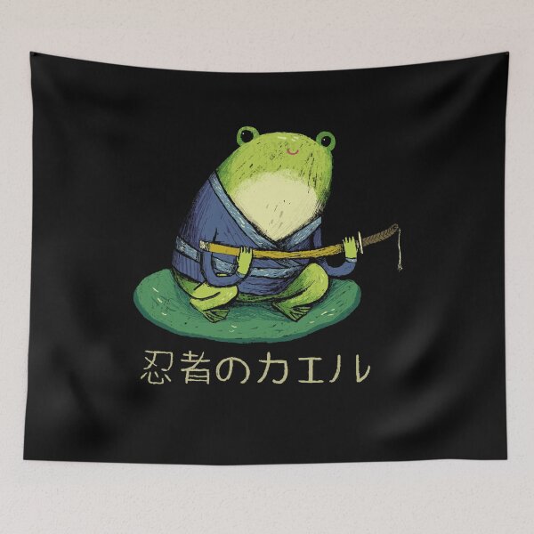 Item preview, ninja frog designed and sold by louros.