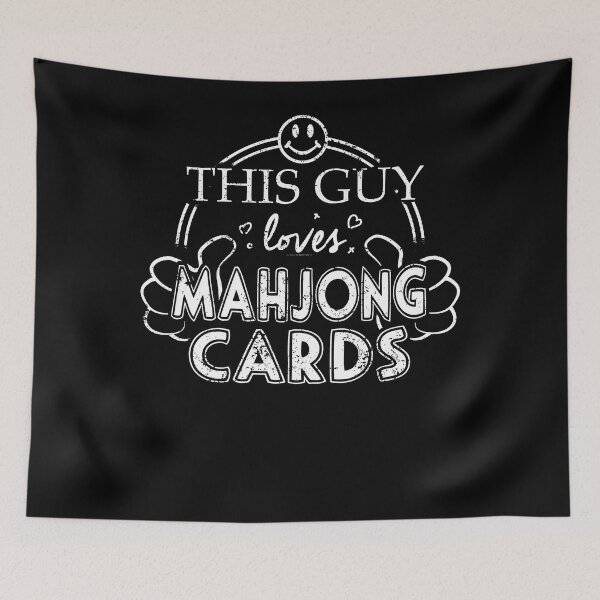 Item preview, Guy Loves Mahjong Cards designed and sold by shoppzee.