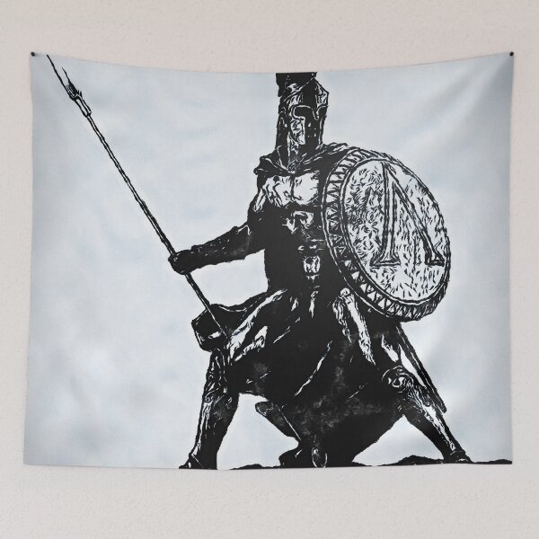 Item preview, Spartan Hoplite designed and sold by AM FineArtPrints.