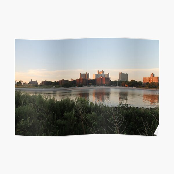 #city #skyline #water #cityscape #urban #river #downtown #sky #panorama #building #architecture #buildings #park #skyscraper #blue #view #reflection #sunset #lake #travel #town #sunrise #landscape Poster