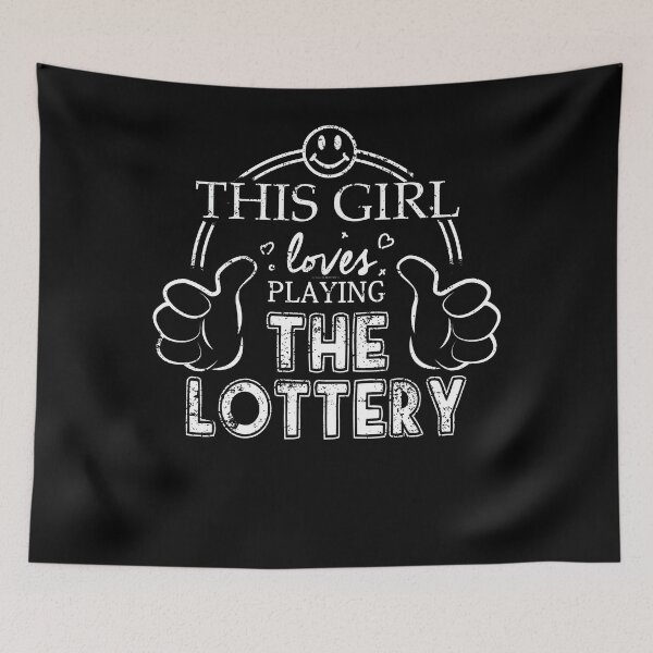 Item preview, Girl Loves Playing The Lottery designed and sold by shoppzee.