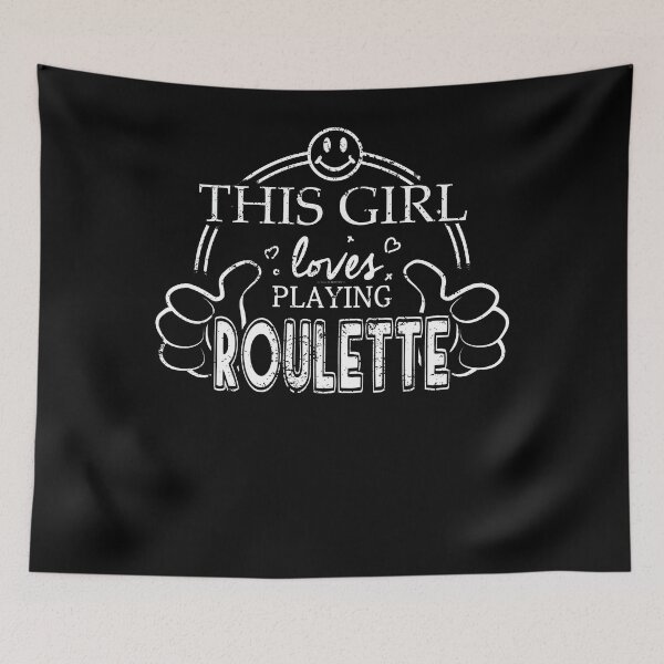 Item preview, Girl Loves Playing Roulette designed and sold by shoppzee.