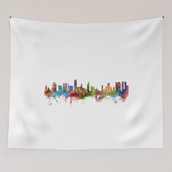 Item preview, Honolulu Hawaii Skyline designed and sold by ArtPrints.
